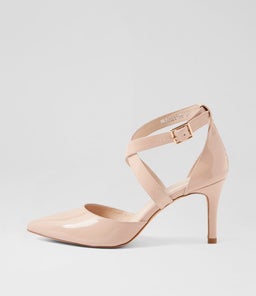 BRIGGIT TO NUDE PATENT LEATHER
