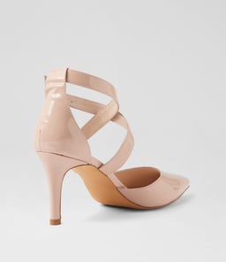 BRIGGIT TO NUDE PATENT LEATHER