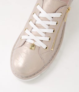 ELOS TO CHAMPAGNE SHRUNKEN LEATHER