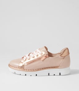 ELOS TO DUSTY PINK PALE ROSE GOLD LEATHER