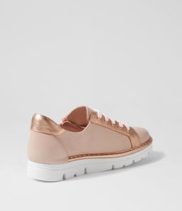 ELOS TO DUSTY PINK PALE ROSE GOLD LEATHER