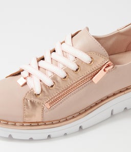 ELOS TO DUSTY PINK PALE ROSE GOLD LEATHER