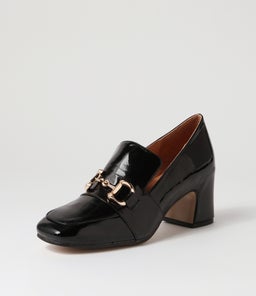FANESS TO BLACK PATENT LEATHER