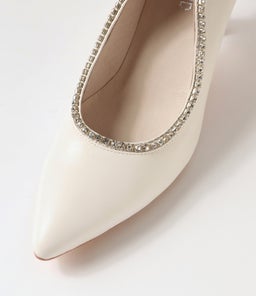 LIDDOL TO IVORY SILVER LEATHER JEWELS