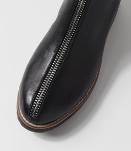 OSEDA TO BLACK BLACK SOLE LEATHER