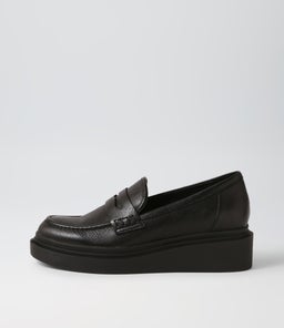 ZOAFA TO BLACK BLACK SOLE LEATHER