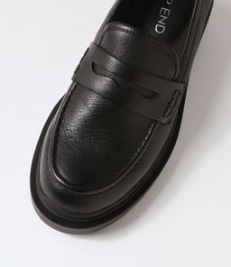 ZOAFA TO BLACK BLACK SOLE LEATHER