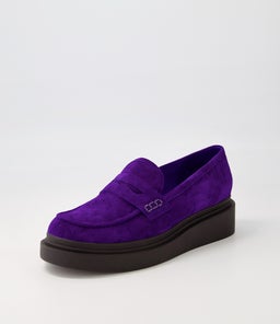 ZOAFA TO ROYAL PURPLE BLACK SOLE SUEDE