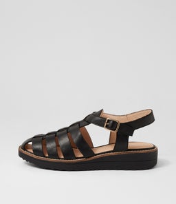 OBLIGHT TO BLACK BLACK SOLE LEATHER