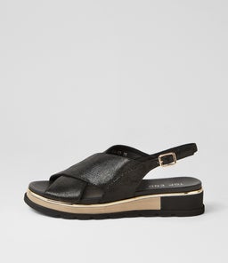 ULRIKA TO BLACK LIZARD LEATHER