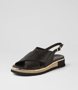 ULRIKA TO BLACK LIZARD LEATHER