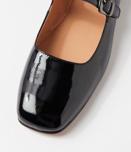 PEETTA TO BLACK PATENT LEATHER