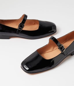 PEETTA TO BLACK PATENT LEATHER