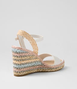 ETROYA TO WHITE PASTEL MULTI LEATHER