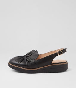 OLISSAS TO BLACK BLACK SOLE LEATHER