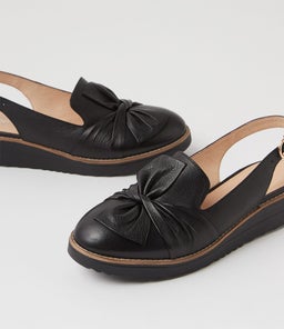 OLISSAS TO BLACK BLACK SOLE LEATHER