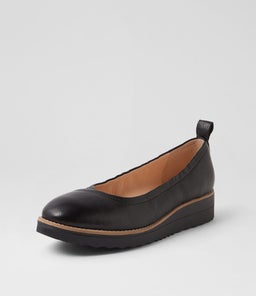 OXSSON TO BLACK BLACK SOLE TUMBLE LEATHER