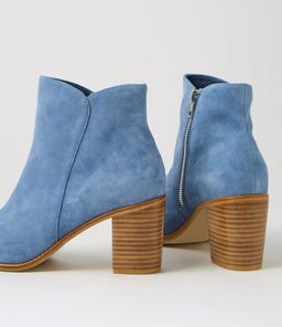TINGLY TO DENIM SUEDE
