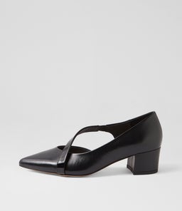 ARESA TO BLACK LEATHER PATENT