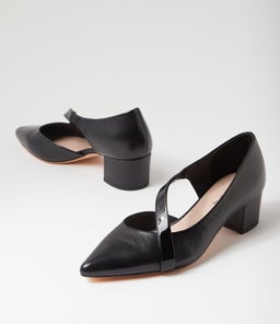 ARESA TO BLACK LEATHER PATENT
