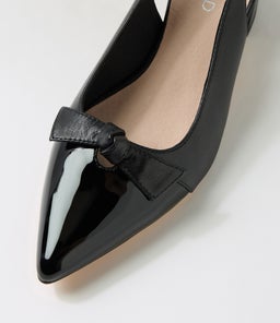 AYMAY TO BLACK PATENT LEATHER