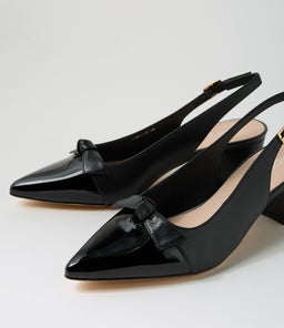 AYMAY TO BLACK PATENT LEATHER