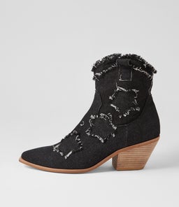 DIBI TO BLACK DENIM FABRIC