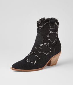 DIBI TO BLACK DENIM FABRIC