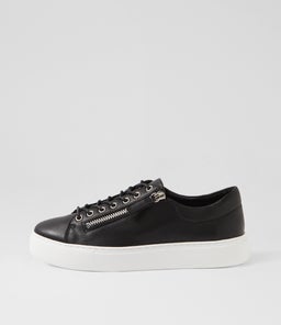 DASHAR TO BLACK WHITE SOLE LEATHER