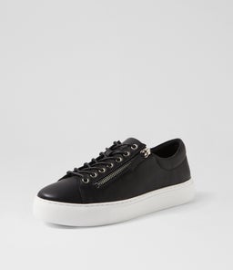 DASHAR TO BLACK WHITE SOLE LEATHER