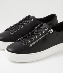 DASHAR TO BLACK WHITE SOLE LEATHER