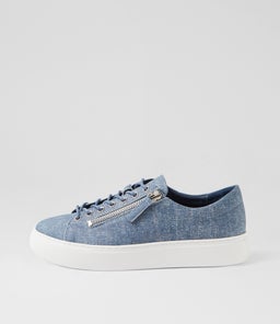 DASHAR TO BLUE DENIM LEATHER