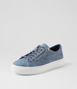 DASHAR TO BLUE DENIM LEATHER