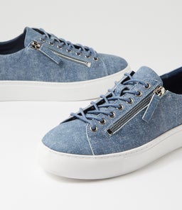 DASHAR TO BLUE DENIM LEATHER