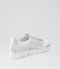 EXRA TO WHITE SILVER LEATHER