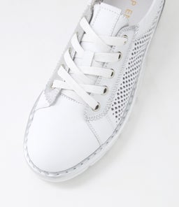 EXRA TO WHITE SILVER LEATHER