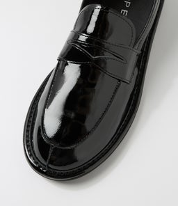 LOSETTE TO BLACK PATENT LEATHER