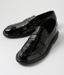 LOSETTE TO BLACK PATENT LEATHER