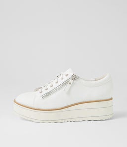 NABIE TO WHITE WHITE SOLE LEATHER