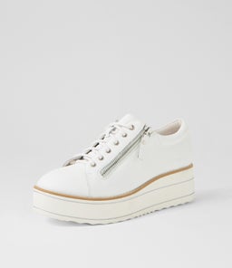 NABIE TO WHITE WHITE SOLE LEATHER