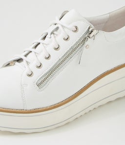 NABIE TO WHITE WHITE SOLE LEATHER