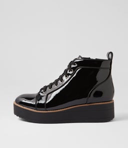 NIRRA TO BLACK BLACK PATENT LEATHER