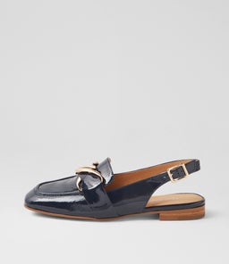 PALLIES TO NAVY PATENT LEATHER