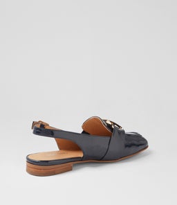 PALLIES TO NAVY PATENT LEATHER