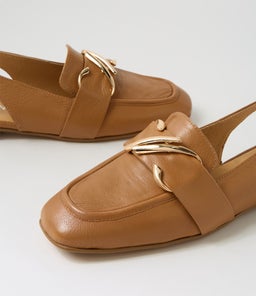 PALLIES TO DK TAN LEATHER