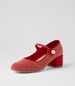 WELOS TO RED SUEDE