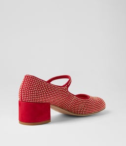 WELOS TO RED SUEDE