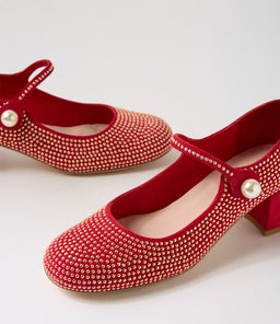 WELOS TO RED SUEDE