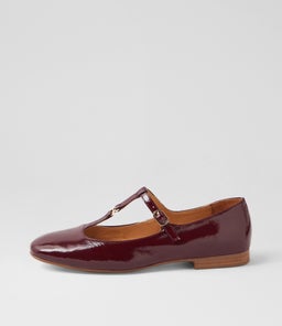 MALONEY TO WINE PATENT LEATHER