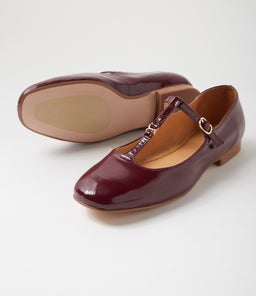 MALONEY TO WINE PATENT LEATHER